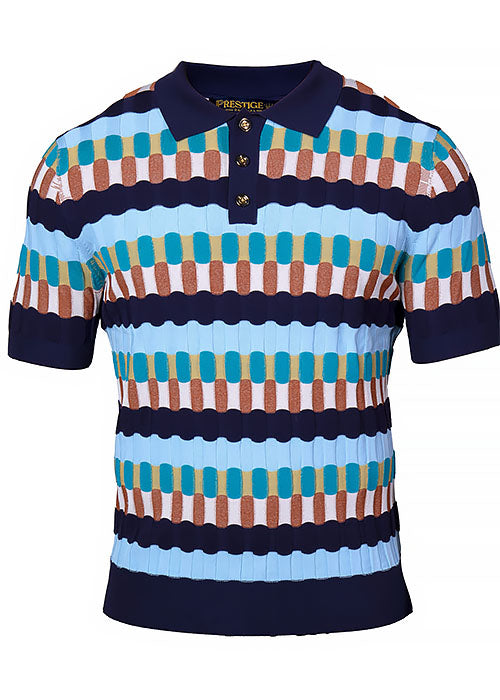 Prestige Polo Shirt # CMK6011 Navy