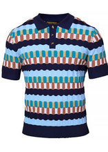 Load image into Gallery viewer, Prestige Polo Shirt # CMK6011 Navy
