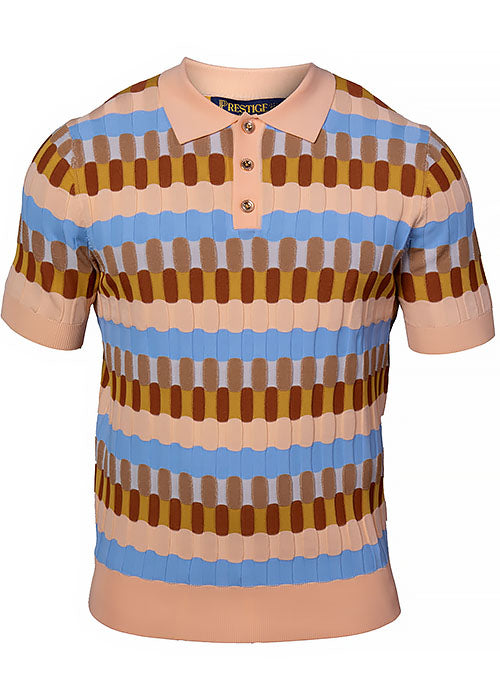 Prestige Polo Shirt # CMK6011 Peach