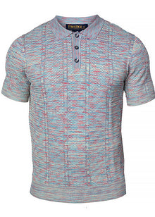 Load image into Gallery viewer, Prestige Polo Shirt # CMK6020 Blue
