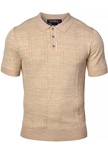 Load image into Gallery viewer, Prestige Polo Shirt # CMK6020 Stone
