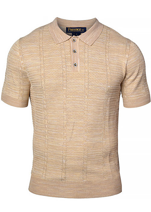 Prestige Polo Shirt # CMK6020 Stone