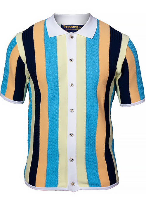 Prestige Button-Down Shirt # CMK6025 Yellow