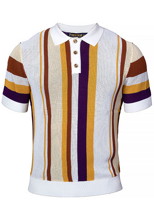 Prestige Polo Shirt # CMK6026 White