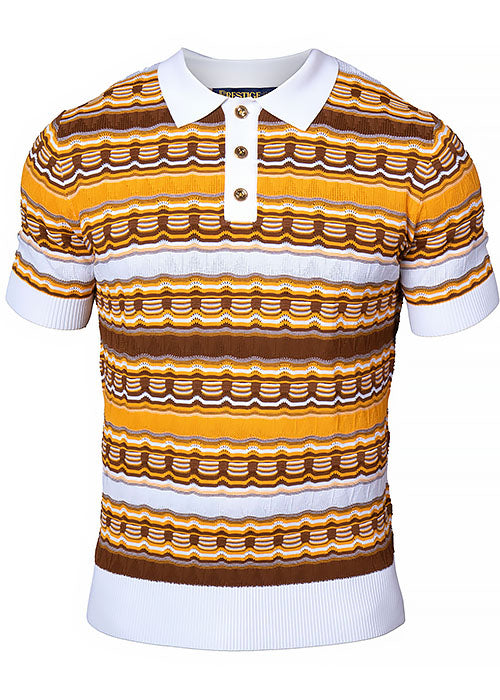 Prestige Polo Shirt # CMK6033 White