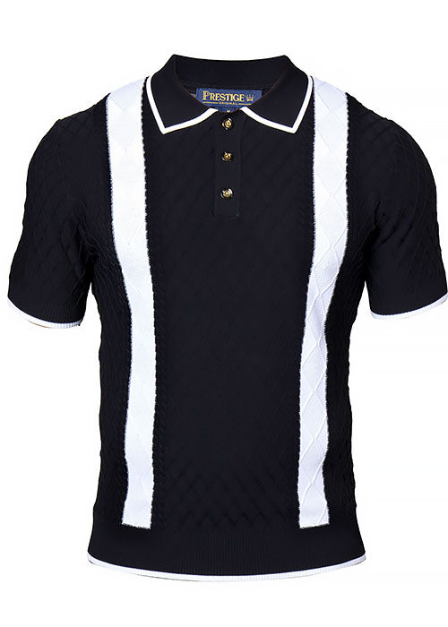Prestige Polo Shirt # CMK6038 Black