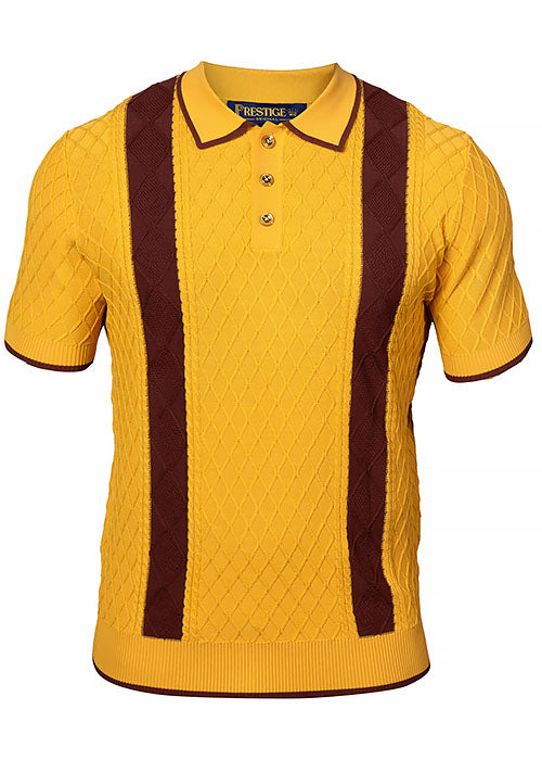 Prestige Polo Shirt # CMK6038 Gold