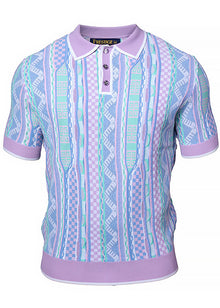 Load image into Gallery viewer, Prestige Polo Shirt # CMK6041 Lilac
