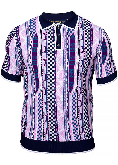 Prestige Polo Shirt # CMK6041 Navy – Alligator World