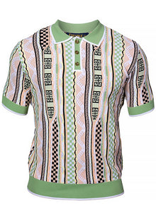 Load image into Gallery viewer, Prestige Polo Shirt # CMK6041 Pistachio
