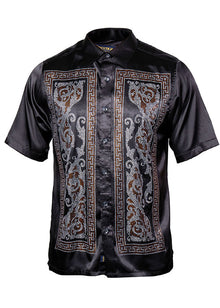 Load image into Gallery viewer, Prestige Satin Shirt # PR600 Black
