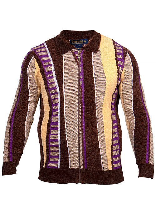 Prestige Sweater/Jacket # CH250 Brown