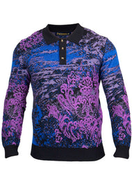 Prestige Polo Sweater # SW652 Black