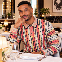 Load image into Gallery viewer, Prestige 3-Button Polo Sweater # SW6522 Multi
