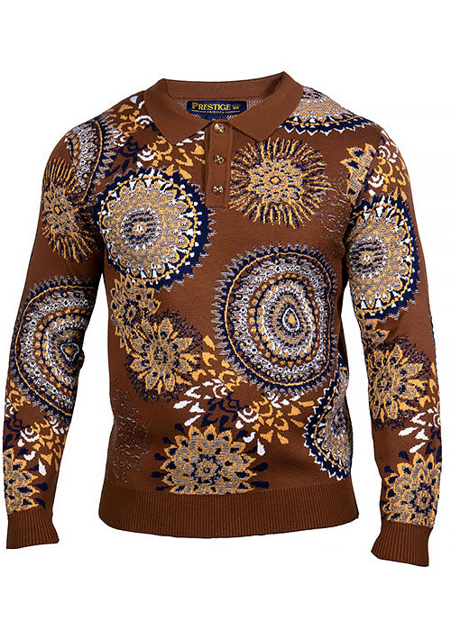 Prestige Sweater # LPC49 Brown