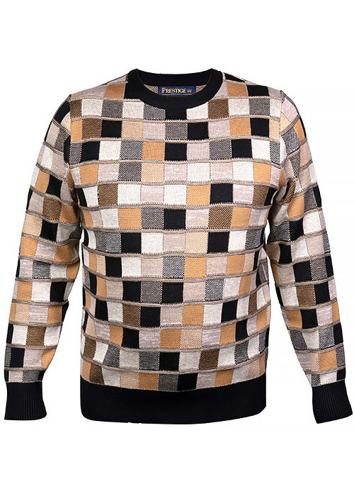 Prestige Crewneck Sweater # SW6544 Black