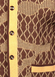 Load image into Gallery viewer, Prestige Button-Down Sweater # SW6548 Brown

