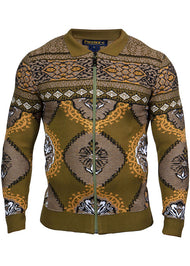 Prestige Zipper Sweater # SW655 Avocado
