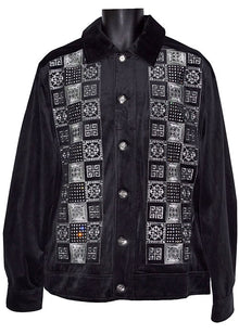 Load image into Gallery viewer, Prestige Velvet Jacket/Pants Set # CSL557 Black
