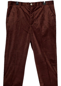 Prestige Velvet Jacket/Pants Set # CSL557 Brown