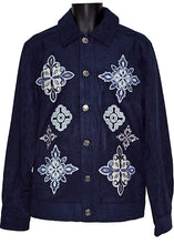 Load image into Gallery viewer, Prestige Ultra Suede Shirt/Pants Set # CSL558 Navy
