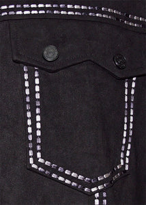 Prestige Ultra Suede Shirt/Pants Set # CSL562 Black