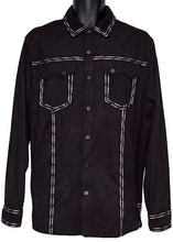 Load image into Gallery viewer, Prestige Ultra Suede Shirt/Pants Set # CSL562 Black

