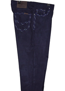 Prestige Ultra Suede Shirt/Pants Set # CSL562 Navy