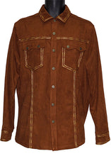 Load image into Gallery viewer, Prestige Ultra Suede Shirt/Pants Set # CSL562 Rust

