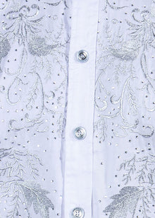 Load image into Gallery viewer, Prestige Shirt # Cot106 White/Silver
