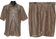 Load image into Gallery viewer, Prestige Shirt/Shorts Set # LSS500 Taupe
