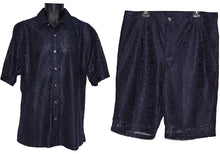 Load image into Gallery viewer, Prestige Shirt/Shorts Set # LSS500 Navy
