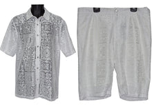 Load image into Gallery viewer, Prestige Shirt/Shorts Set # LP59 White
