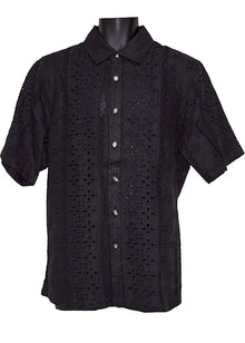 Load image into Gallery viewer, Prestige Linen Shirt/Pants Set # LP63 Black
