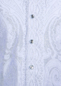 Prestige Shirt # LP122 White/Silver