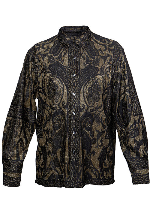 Prestige Shirt # LP126 Black/Gold