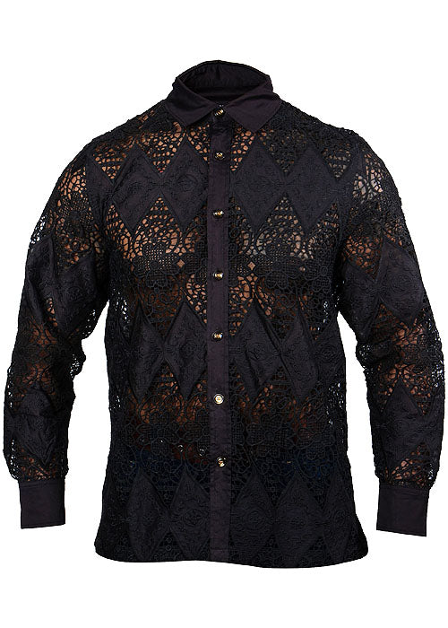 Prestige Shirt # Lace610 Black