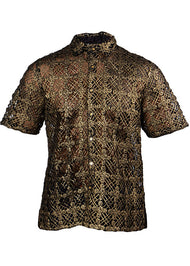 Prestige Shirt # Lace630 Black/Gold