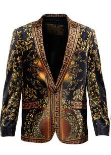Load image into Gallery viewer, Prestige Blazer/Pants Suit # LP116 Black
