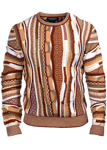Prestige Sweater # LP66 Brick