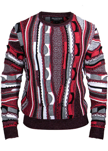 Prestige Sweater # LP66 Burgundy