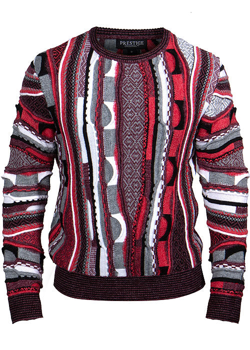 Prestige Sweater # LP66 Burgundy