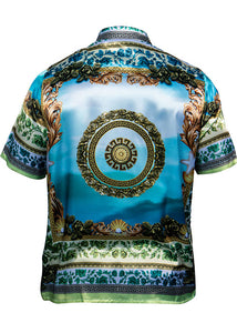 Prestige Satin Shirt # PR323 Mint