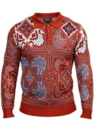 Prestige Sweater # LP124 Rust