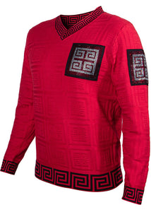 Prestige Sweater # LP157 Red