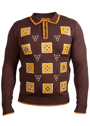 Prestige Sweater # LP183 Brown