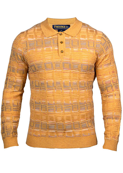 Prestige Polo Sweater # SW662 Maize