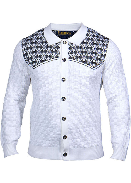 Prestige Sweater # LPC50 White