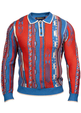Prestige Polo Sweater # SW670 Denim