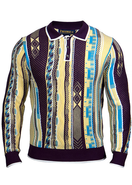 Prestige Polo Sweater # SW670 Yellow